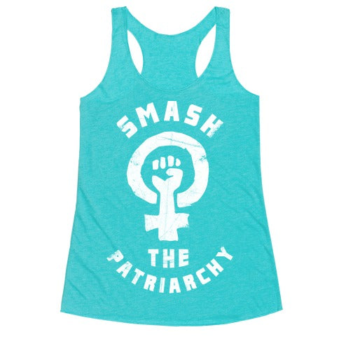 Smash The Patriarchy Racerback Tank